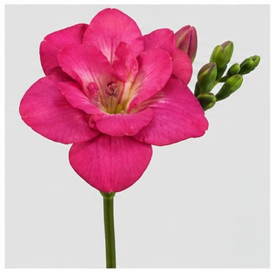 Freesia dubbelbloemig Cassis HS — Freesia dubbelbloemig Cassis HS