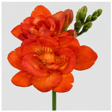Freesia dubbelbloemig Orangina — Freesia dubbelbloemig Orangina