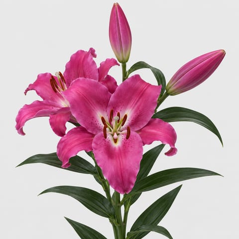 WI Lilium (Oriental Grp.) obina — WI Lilium (Oriental Grp.) obina